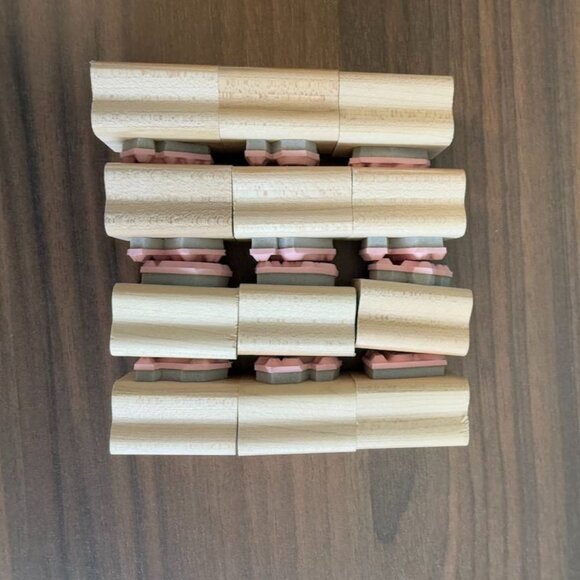 Stampin Up! A Little Love Rubber Stamp Set Of 12 Wood-Mounted Crafting Supplies - Picture 4 of 12